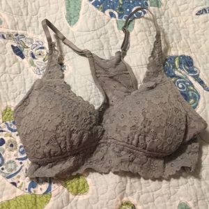 Grey bralette with cups